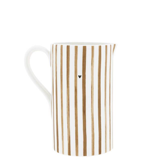 BASTION COLLECTIONS Krug Large Brown Stripes