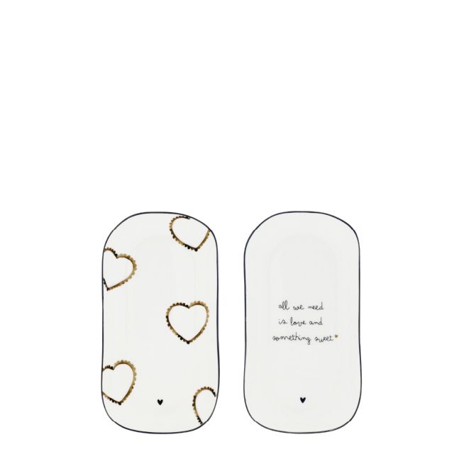 BASTION COLLECTIONS Platte Oval in 2 Motiven