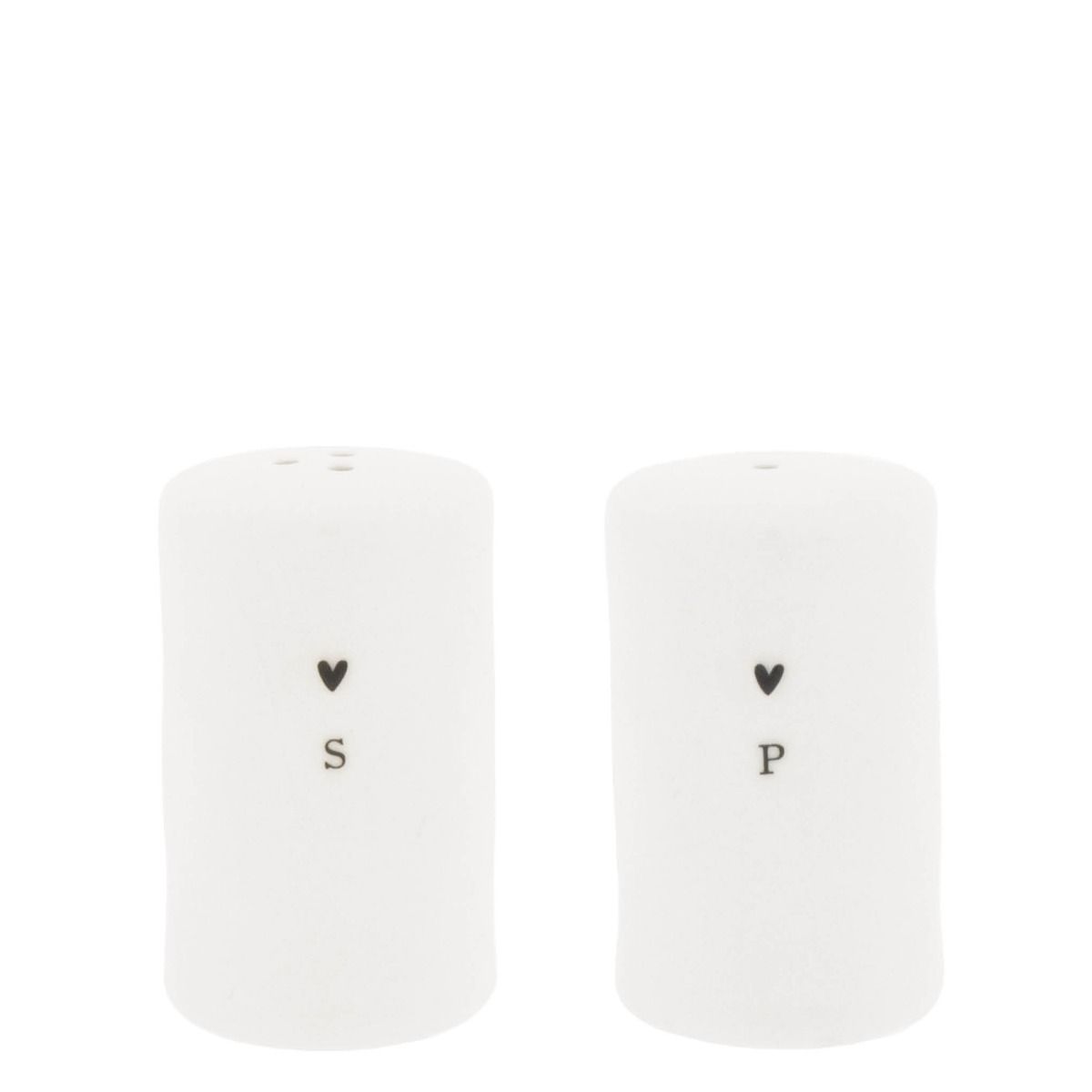 BASTION COLLECTIONS Pfeffer & Salzstreuerset Heart