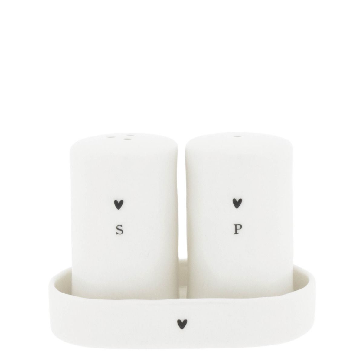 BASTION COLLECTIONS Pfeffer & Salzstreuerset Heart