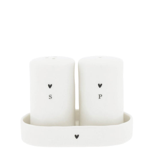 BASTION COLLECTIONS Pfeffer & Salzstreuerset Heart