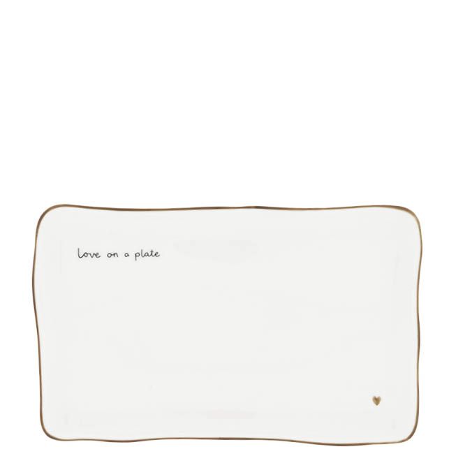 BASTION COLLECTIONS Sushi Plate - Love on a Plate