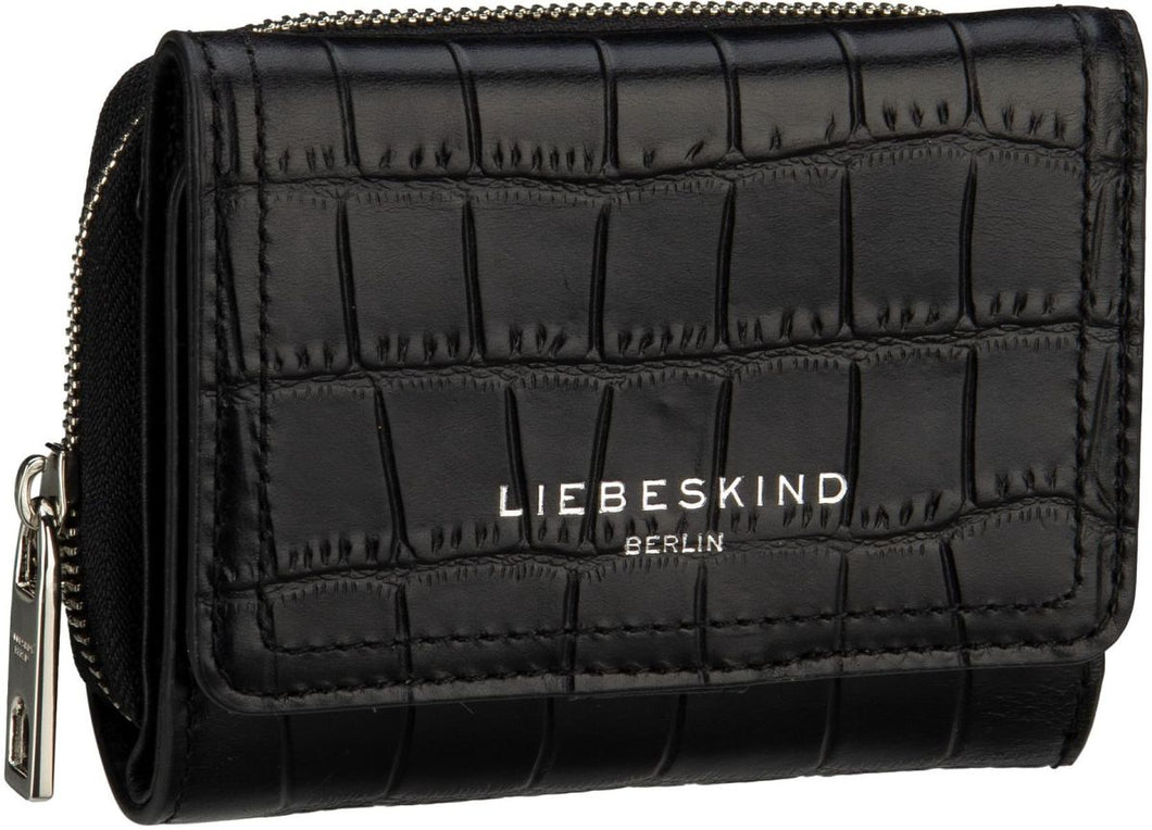 LIEBESKIND BERLIN Geldbörse Pablita Kroko Black