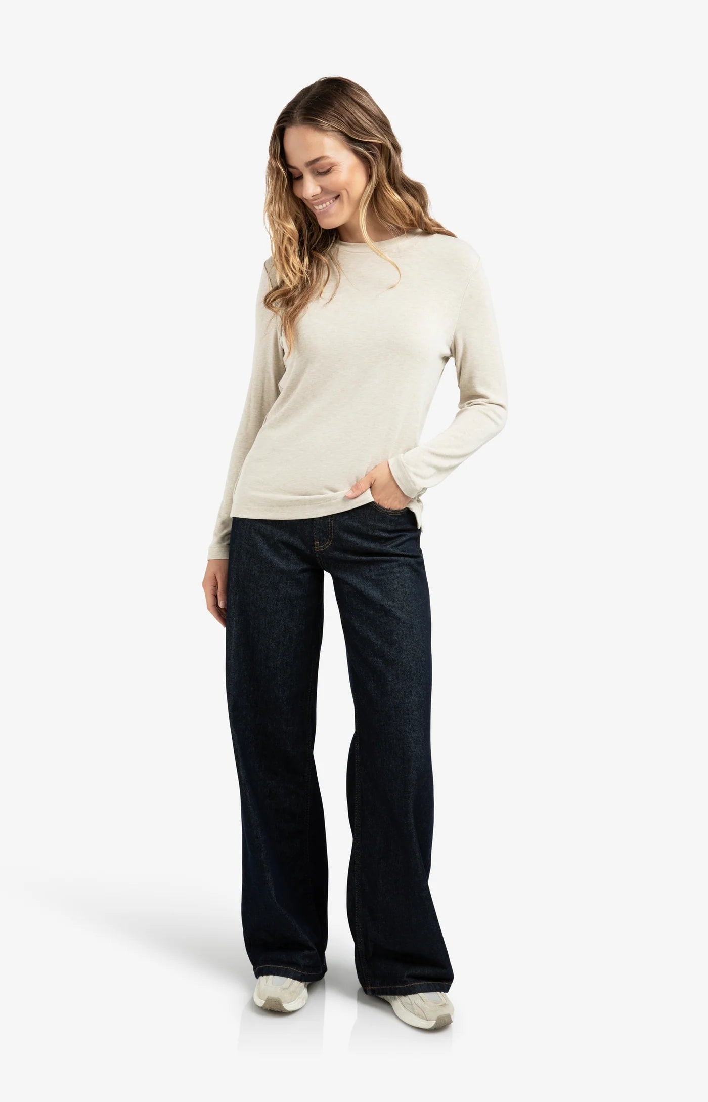 YAYA Jeans mit hohem Bund