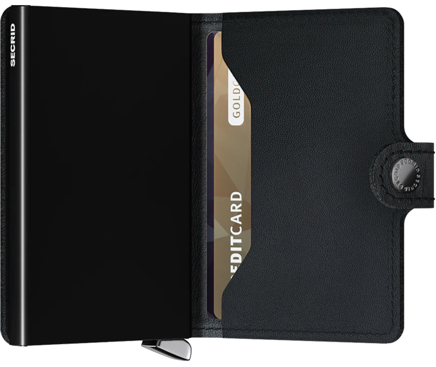 SECRID Miniwallet Premium Emboss black
