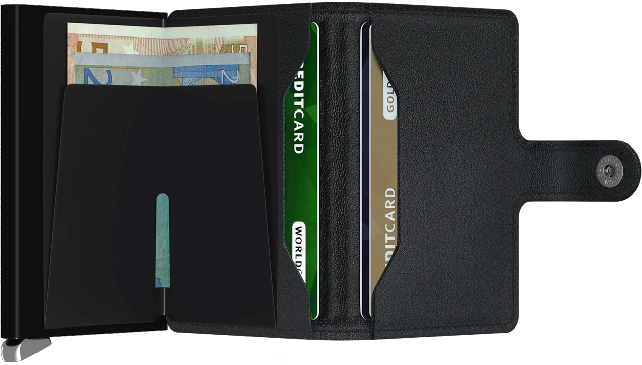 SECRID Miniwallet Premium Emboss black