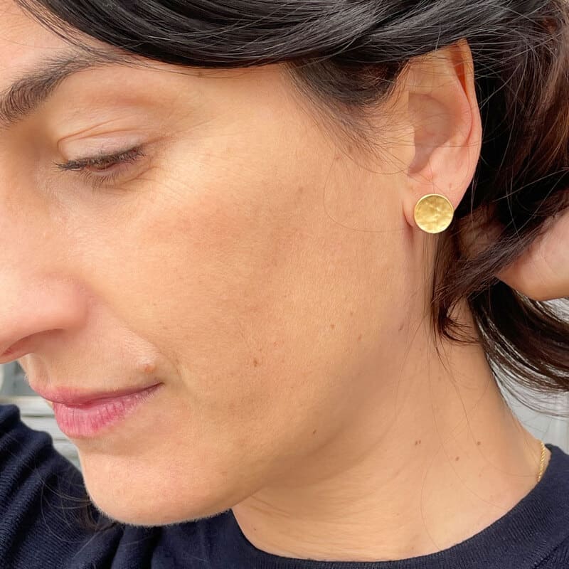 SUSICALA Ohrstecker Moon S Gold Plated SQPM2-01