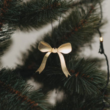 Lade das Bild in den Galerie-Viewer, EULENSCHNITT Anhänger Schleife 6er Set Gold
