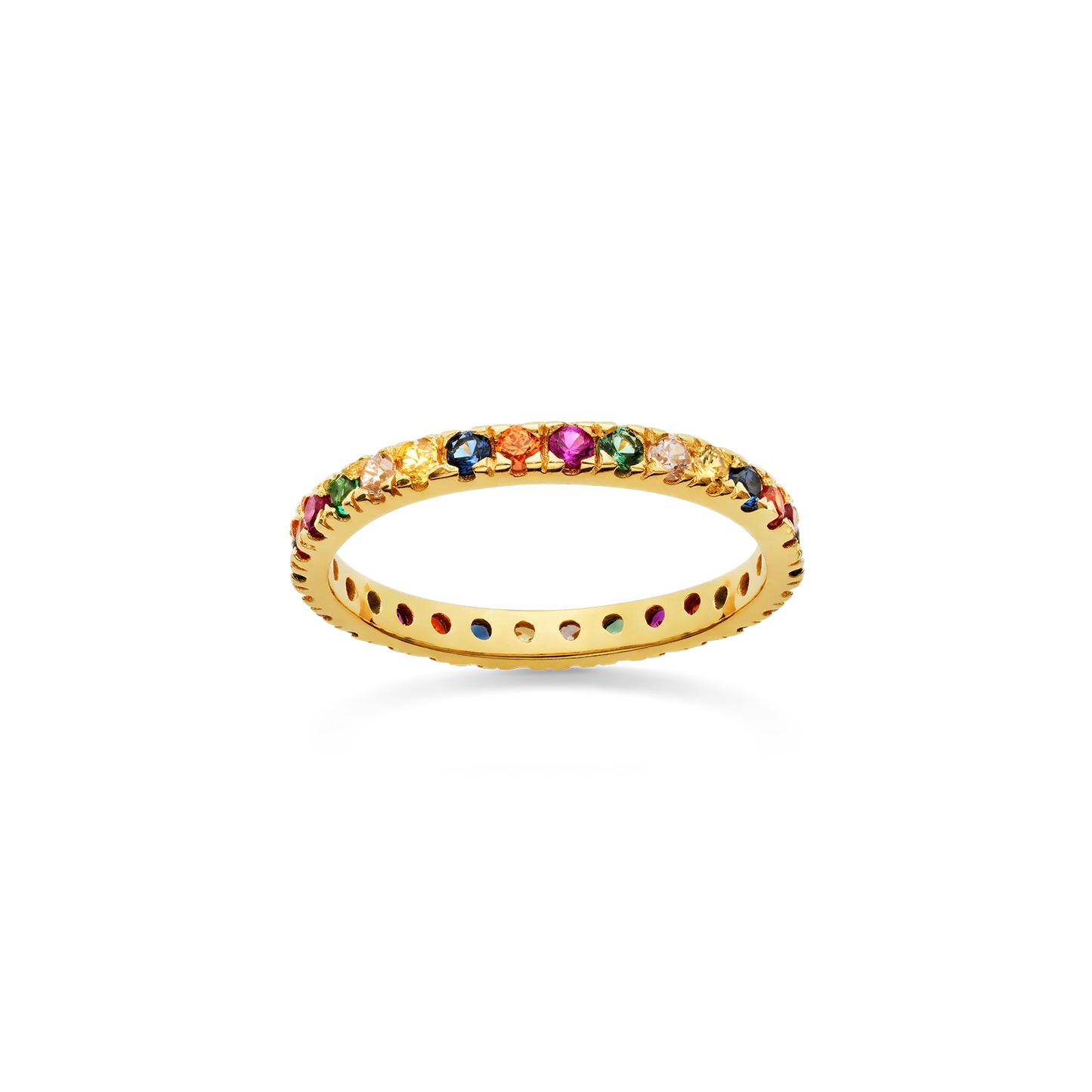 MAANESTEN Pari Ring Gelbgold