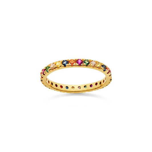 MAANESTEN Pari Ring Gelbgold