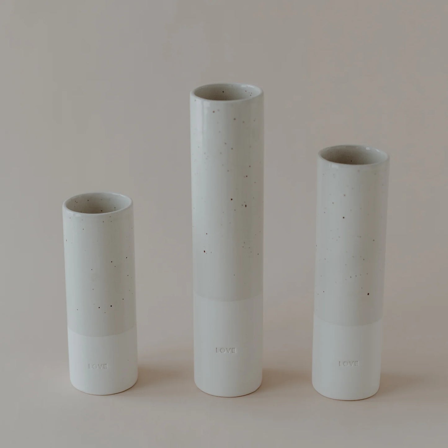 EULENSCHNITT Vase Love in 2 Größen