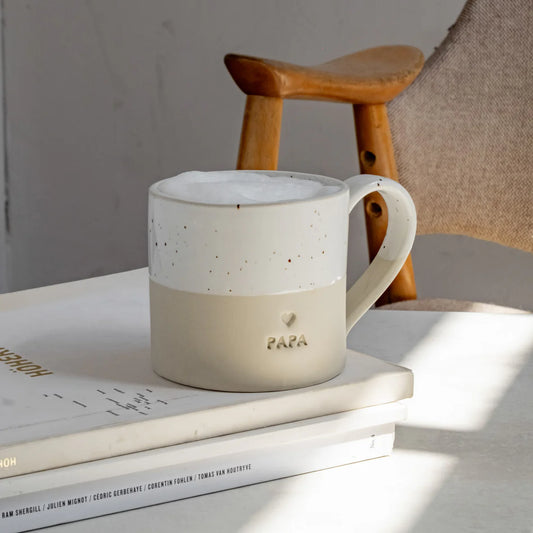 EULENSCHNITT Große Tasse Papa