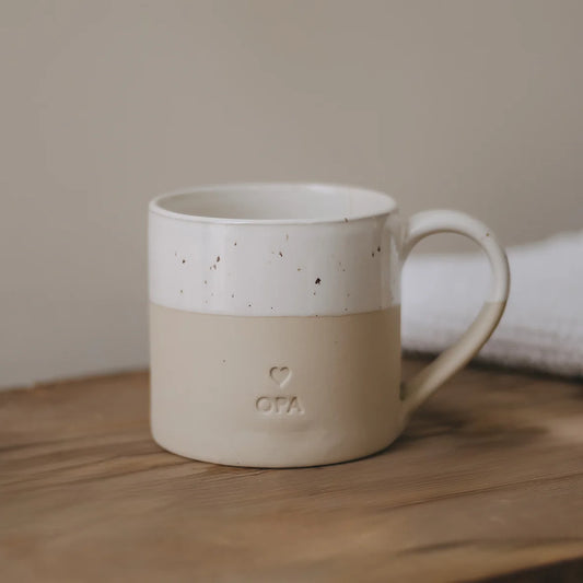 EULENSCHNITT Große Tasse Opa
