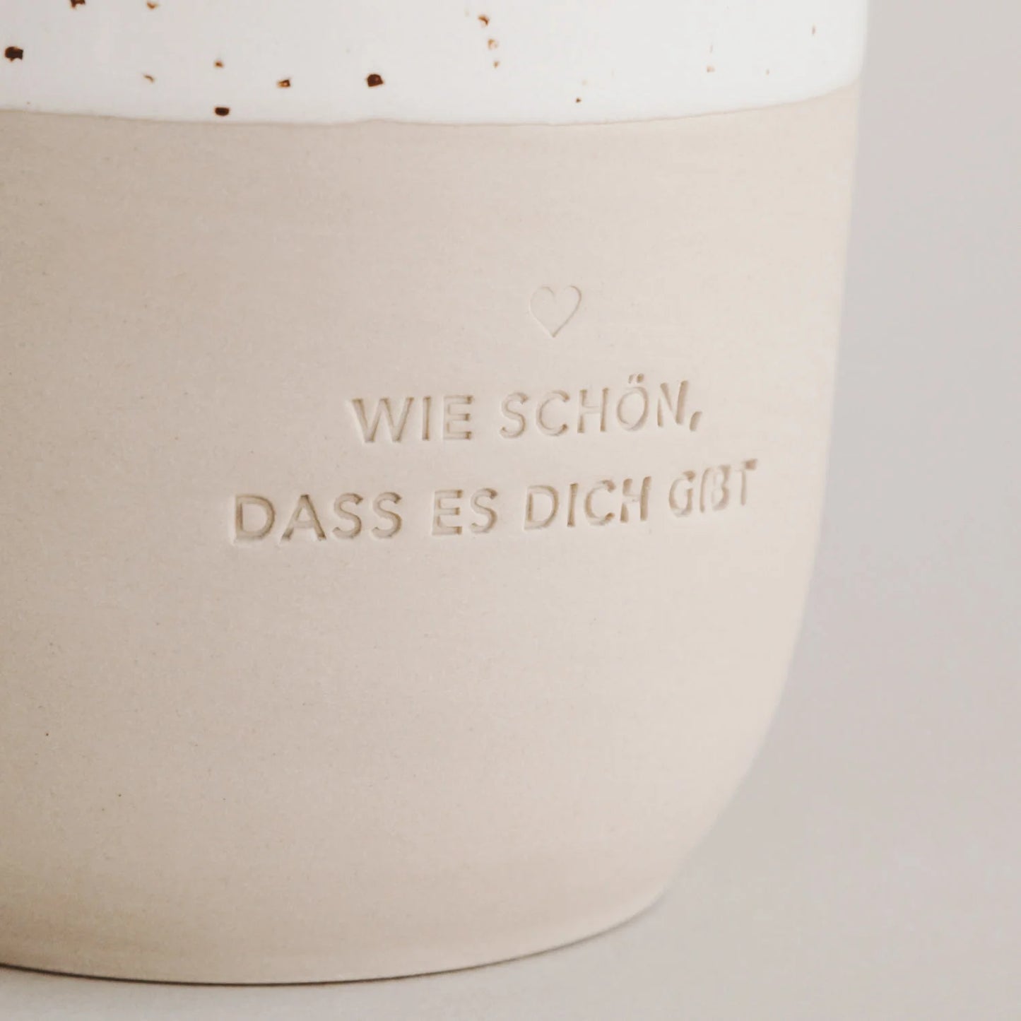 EULENSCHNITT Becher Wie schön