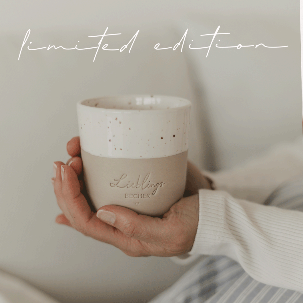 EULENSCHNITT Becher Lieblingsbecher - Limited Edition