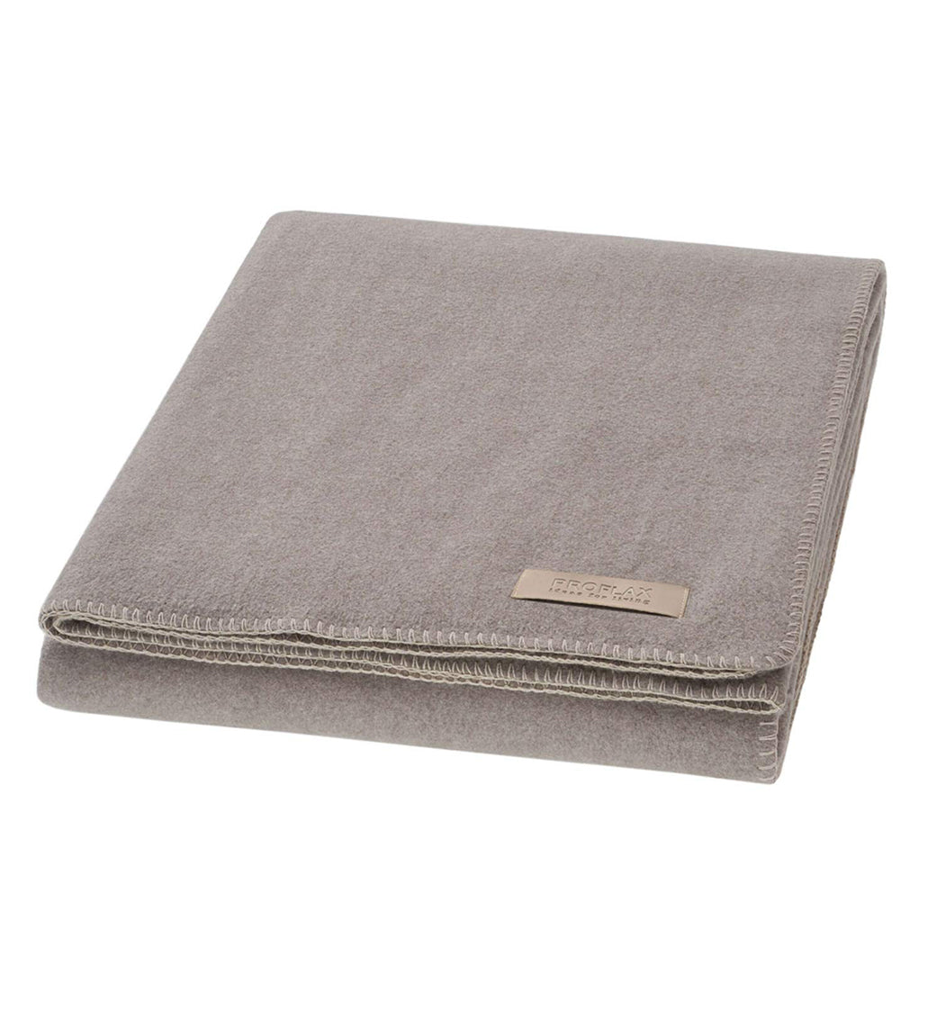 PROFLAX Wohndecke Fleece Stone