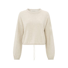 Lade das Bild in den Galerie-Viewer, YAYA Pullover mit Kordel Beige
