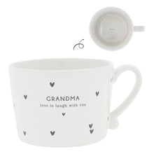 Lade das Bild in den Galerie-Viewer, BASTIONCOLLECTIONS Tasse Grandma love to laugh with you
