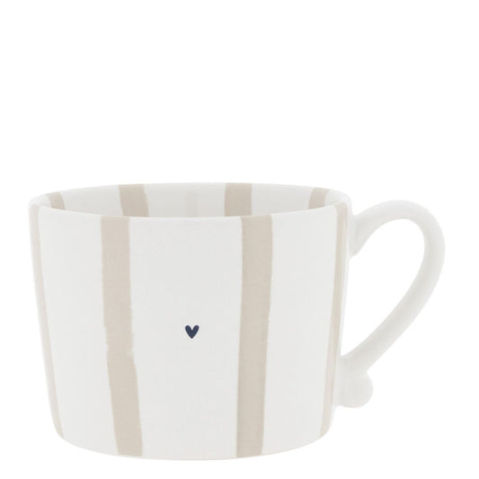 BASTION COLLECTIONS Tasse Stripes Natural