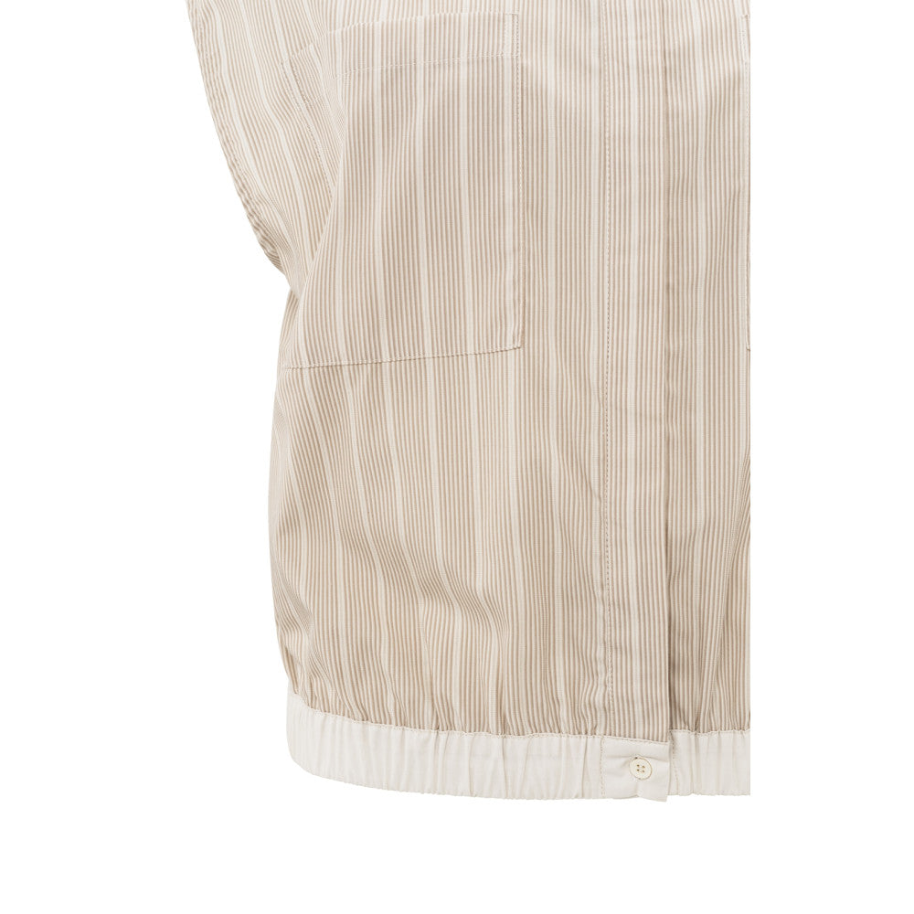 YAYA Ärmellose Bluse Beige