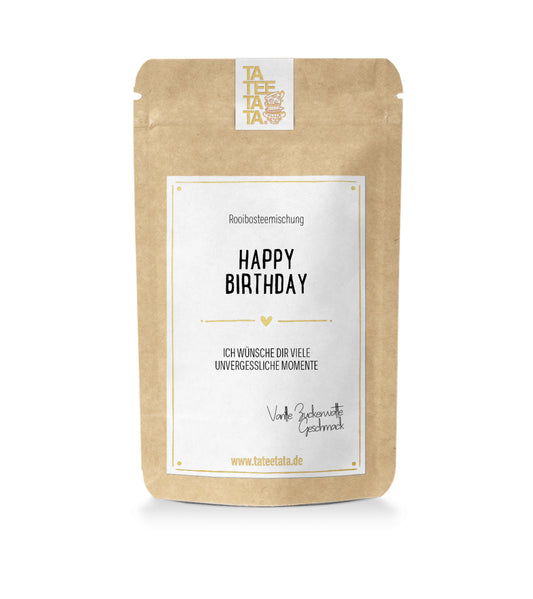 TaTeeTaTa Happy Birthday - Rooibostee Vanille-Zuckerwatte