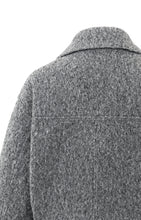 Lade das Bild in den Galerie-Viewer, YAYA Bouclejacke Black Oyster Melange
