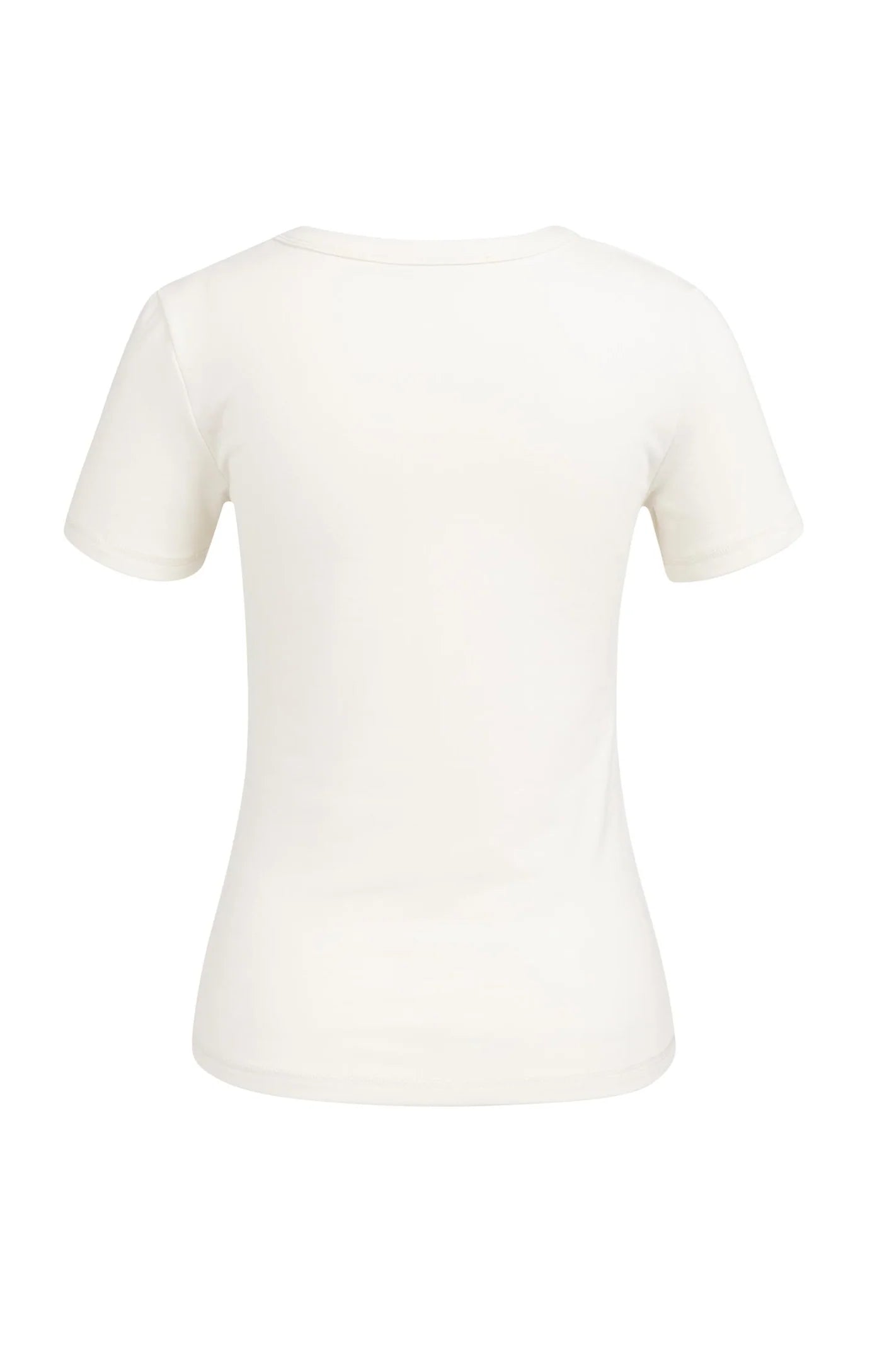 YAYA T-Shirt mit Rundhals Offwhite
