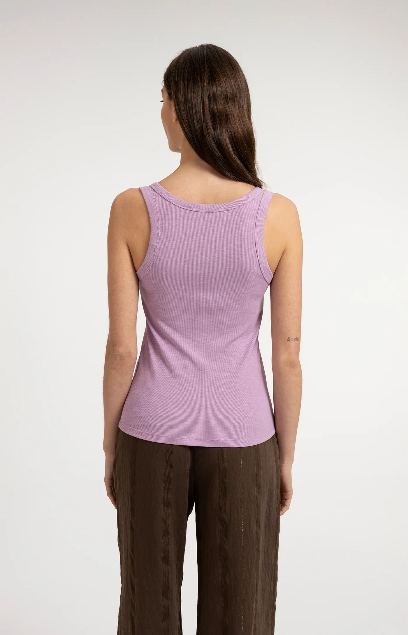 YAYA Top mit Knöpfen - Lavendel