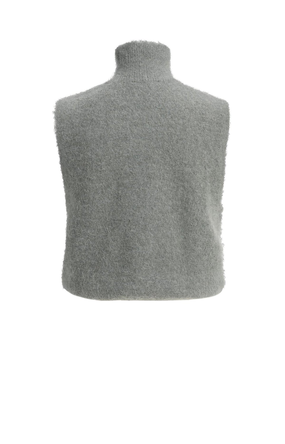 YAYA Ärmelloser Strickpullover - Soap Grey