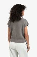 Lade das Bild in den Galerie-Viewer, YAYA Ärmelloser Cardigan Taupe
