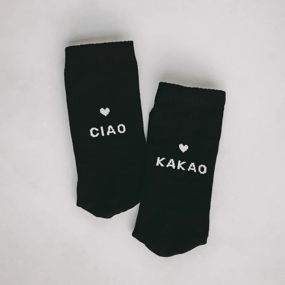 EULENSCHNITT Socken Ciao Kakao