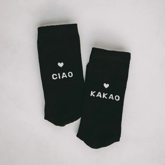 EULENSCHNITT Socken Ciao Kakao