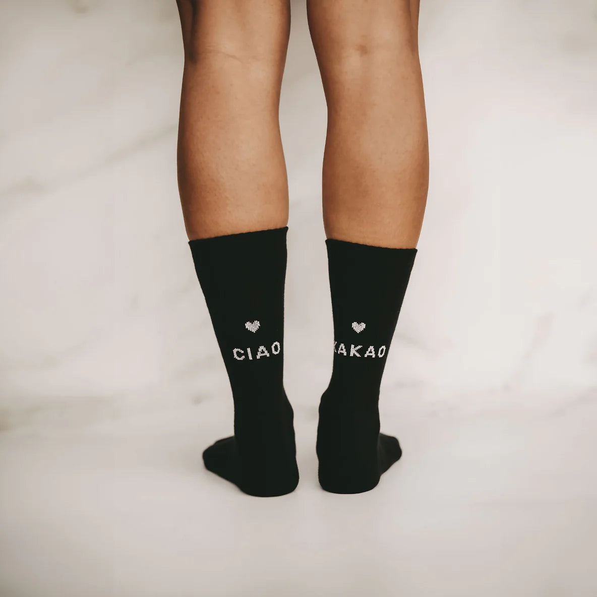EULENSCHNITT Socken Ciao Kakao