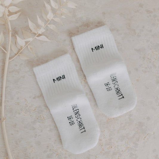 EULENSCHNITT Babysocken Mini