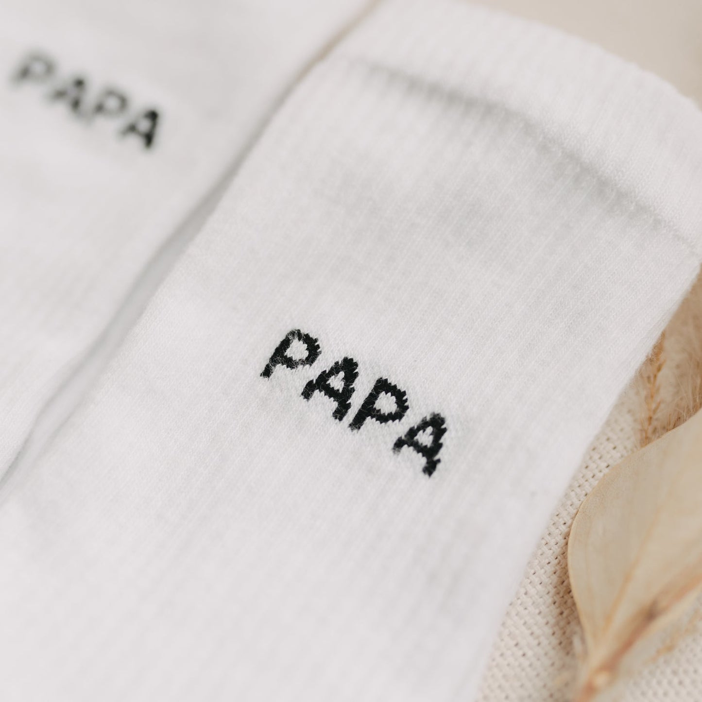 EULENSCHNITT Socken Papa
