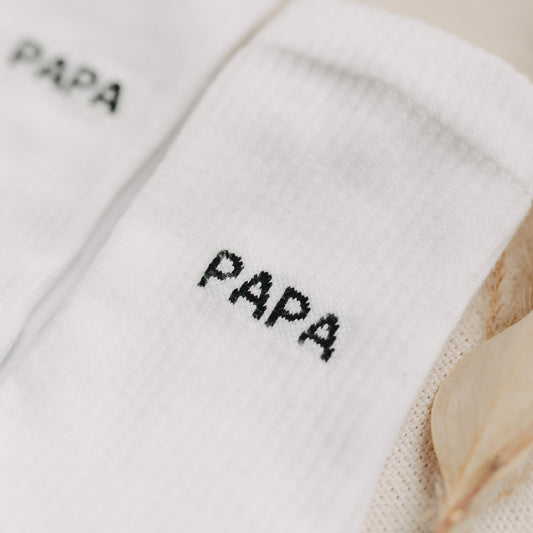 EULENSCHNITT Socken Papa