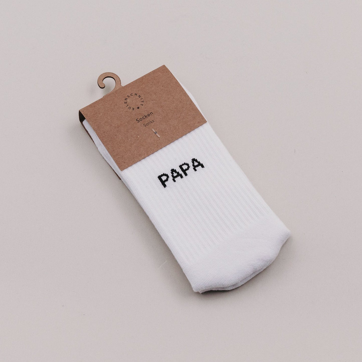 EULENSCHNITT Socken Papa
