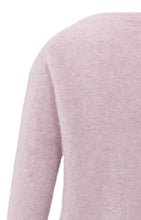 Lade das Bild in den Galerie-Viewer, YAYA Pullover mit V-Ausschnitt Cloud Gray Purple
