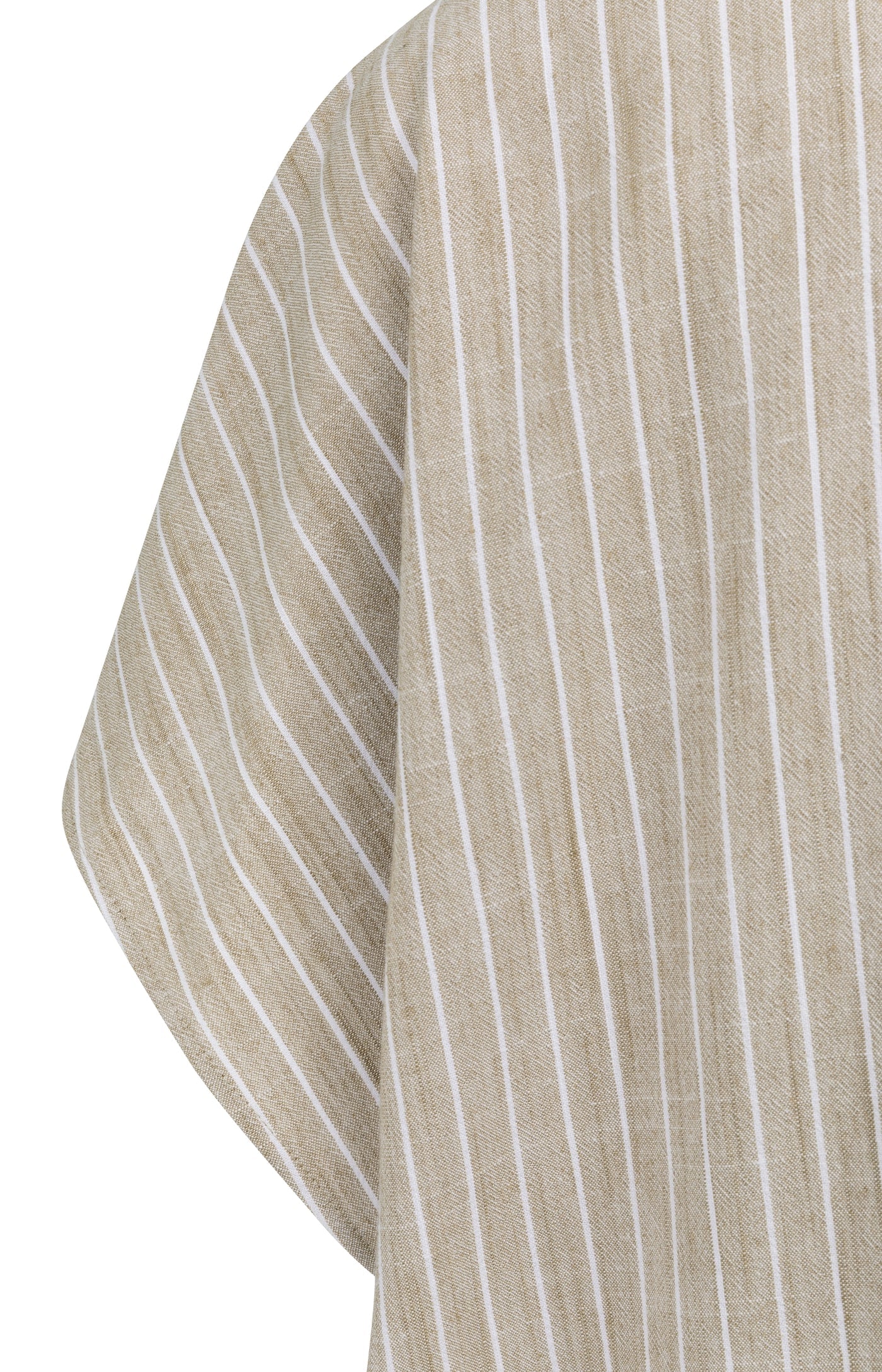 YAYA Striped Blouse Safari Brown