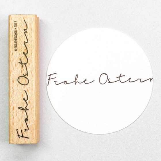 PERLENFISCHER Stempel Frohe Ostern 3 T007