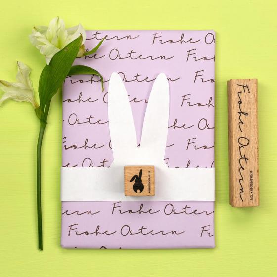 PERLENFISCHER Stempel Frohe Ostern 3 T007