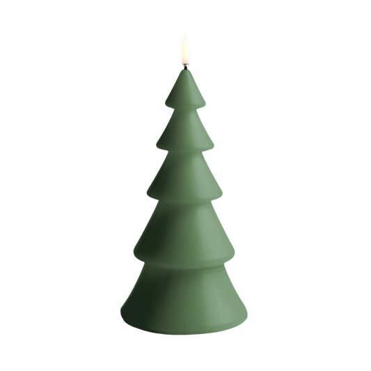 UYUNI LED Christmas Tree Olive Green Candle
