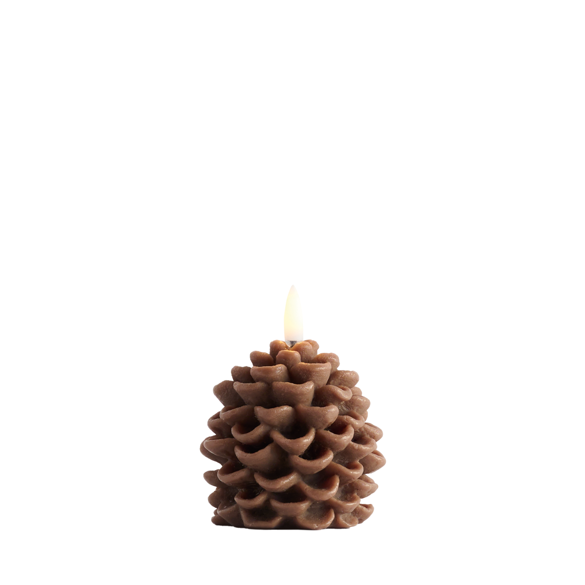 UYUNI LED Candle Pine Cone Smooth