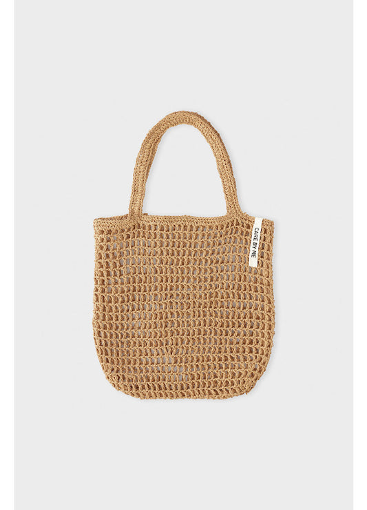 CARE BY ME Sienna Bag - Häkeltasche aus Raffia