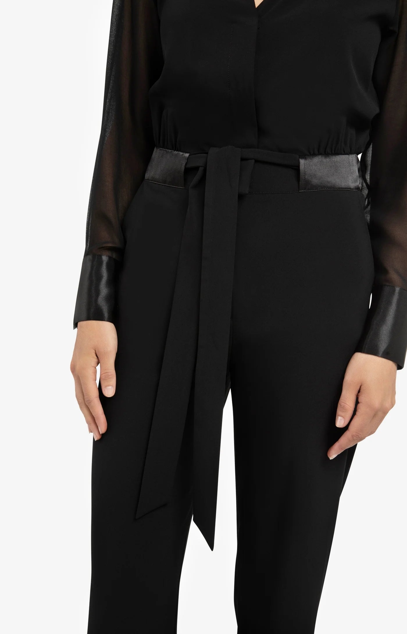 YAYA Hose Jumpsuit Black