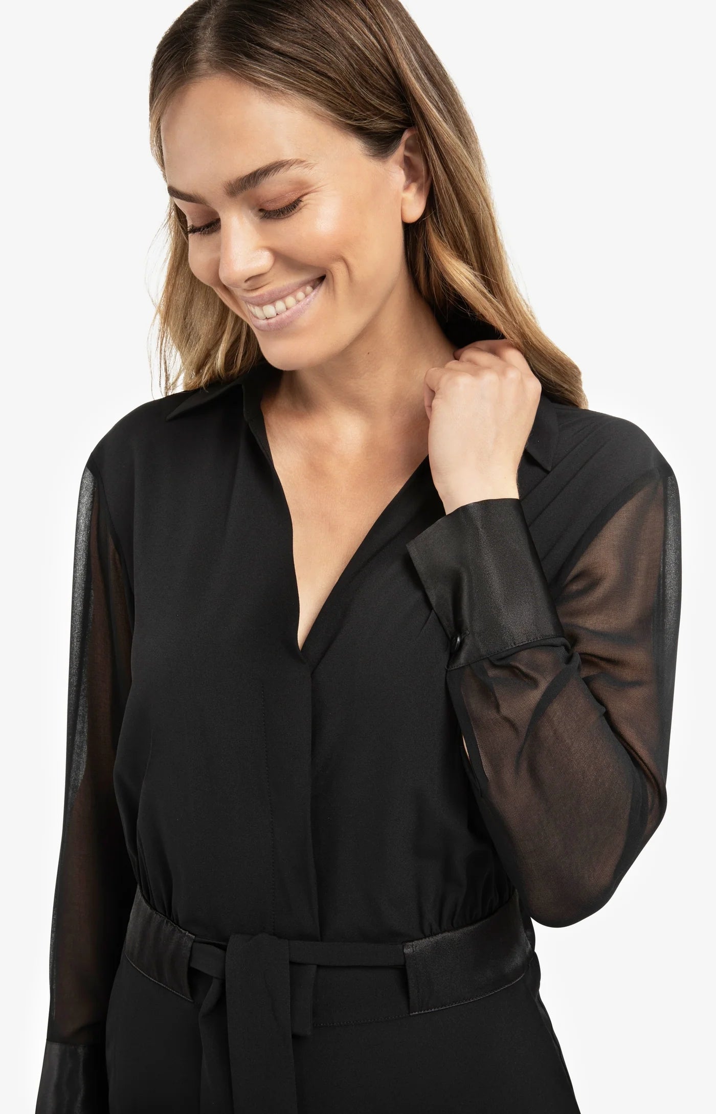 YAYA Hose Jumpsuit Black
