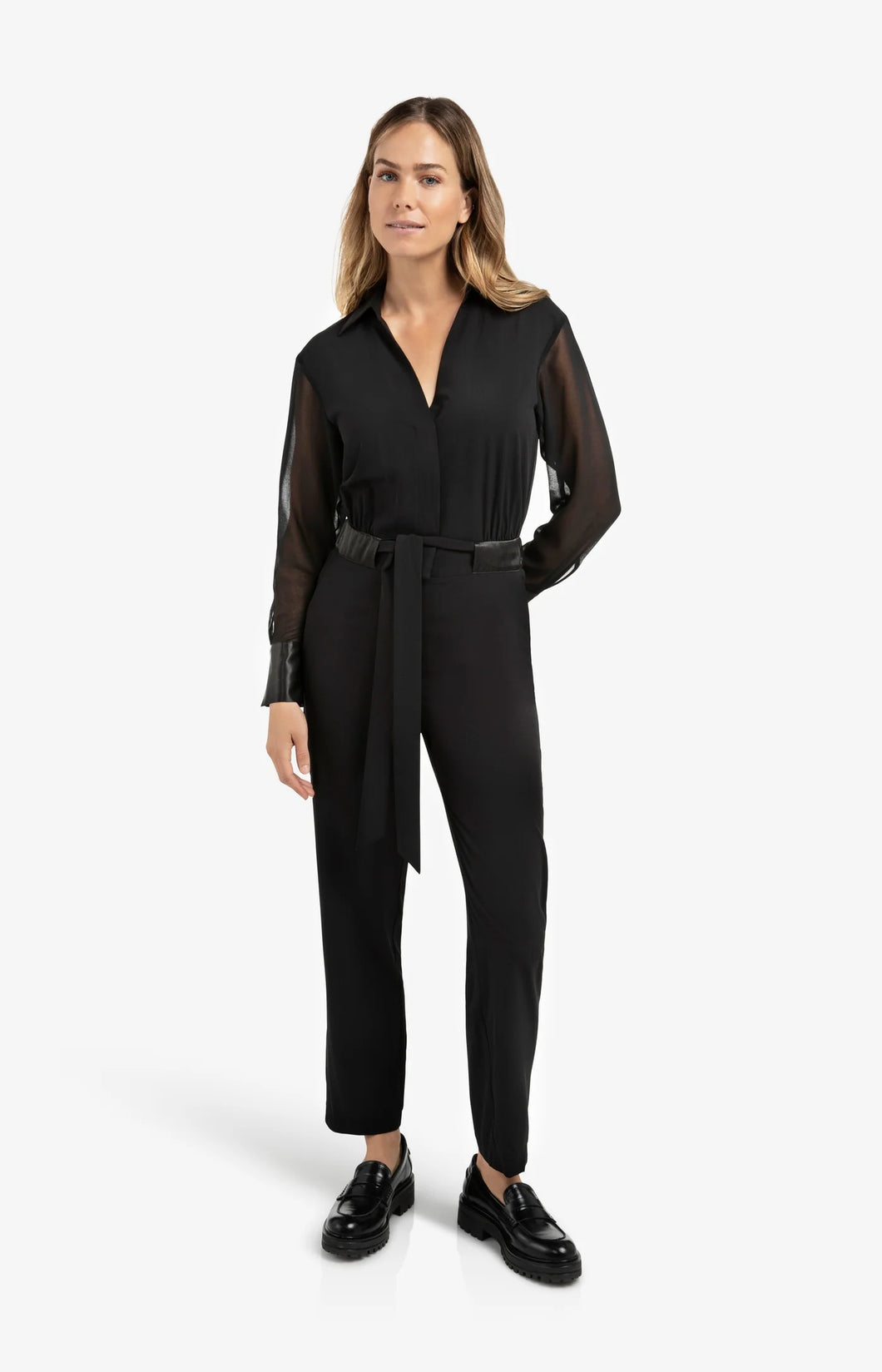 YAYA Hose Jumpsuit Black
