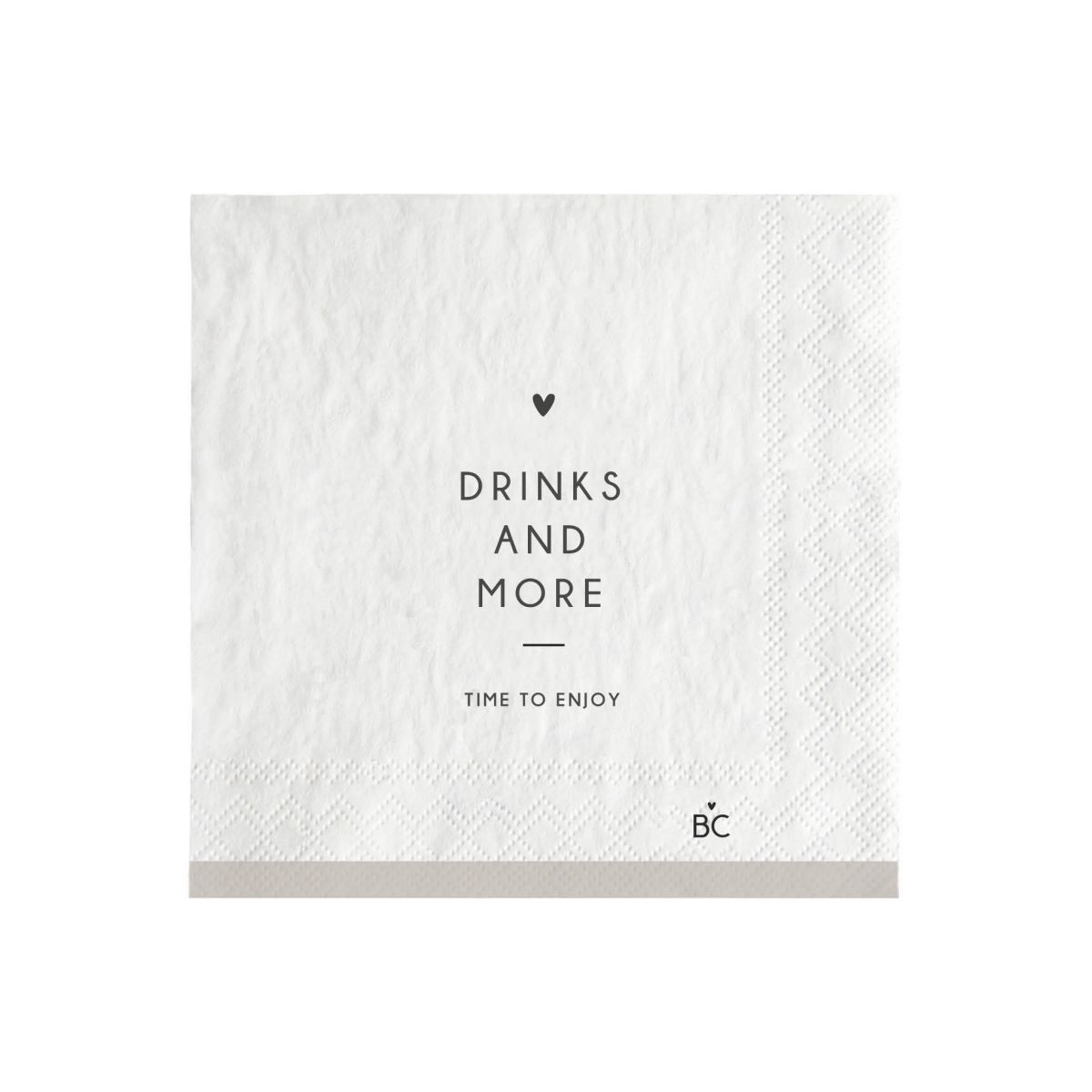 BASTION COLLECTIONS Cocktailservietten Drinks & More