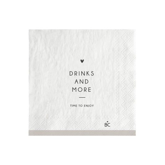 BASTION COLLECTIONS Cocktailservietten Drinks & More