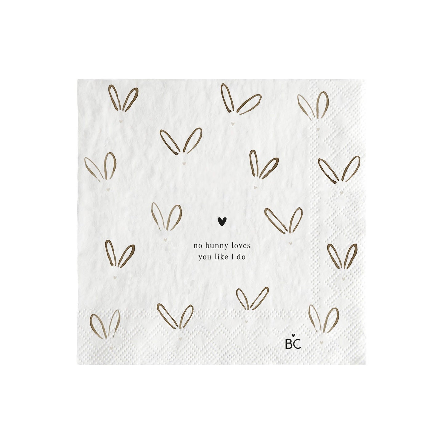 BASTION COLLECTIONS Cocktailservietten Bunny Ears